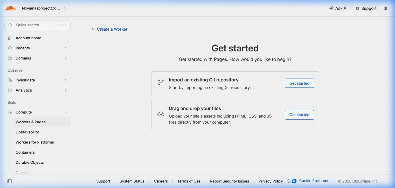 Connect to Git Hover